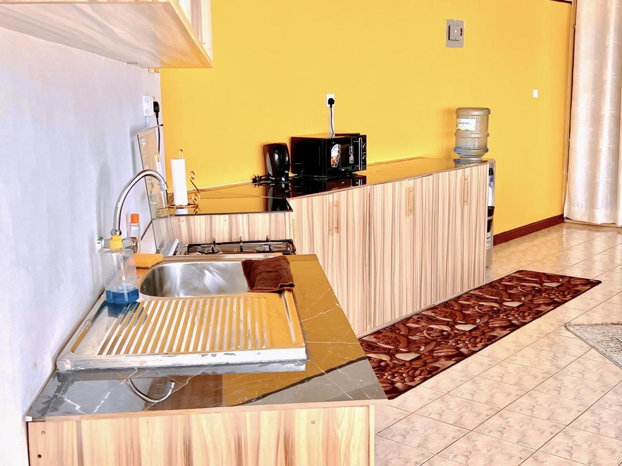 Modern Loft kitchen worktop and fittings